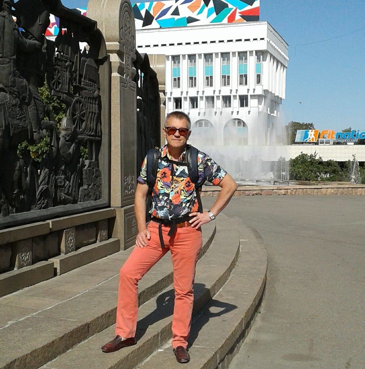 На площади Астана