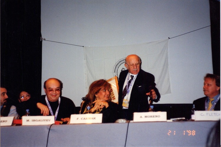 1998. Канны. Пресс-конференция ФИДОФ
